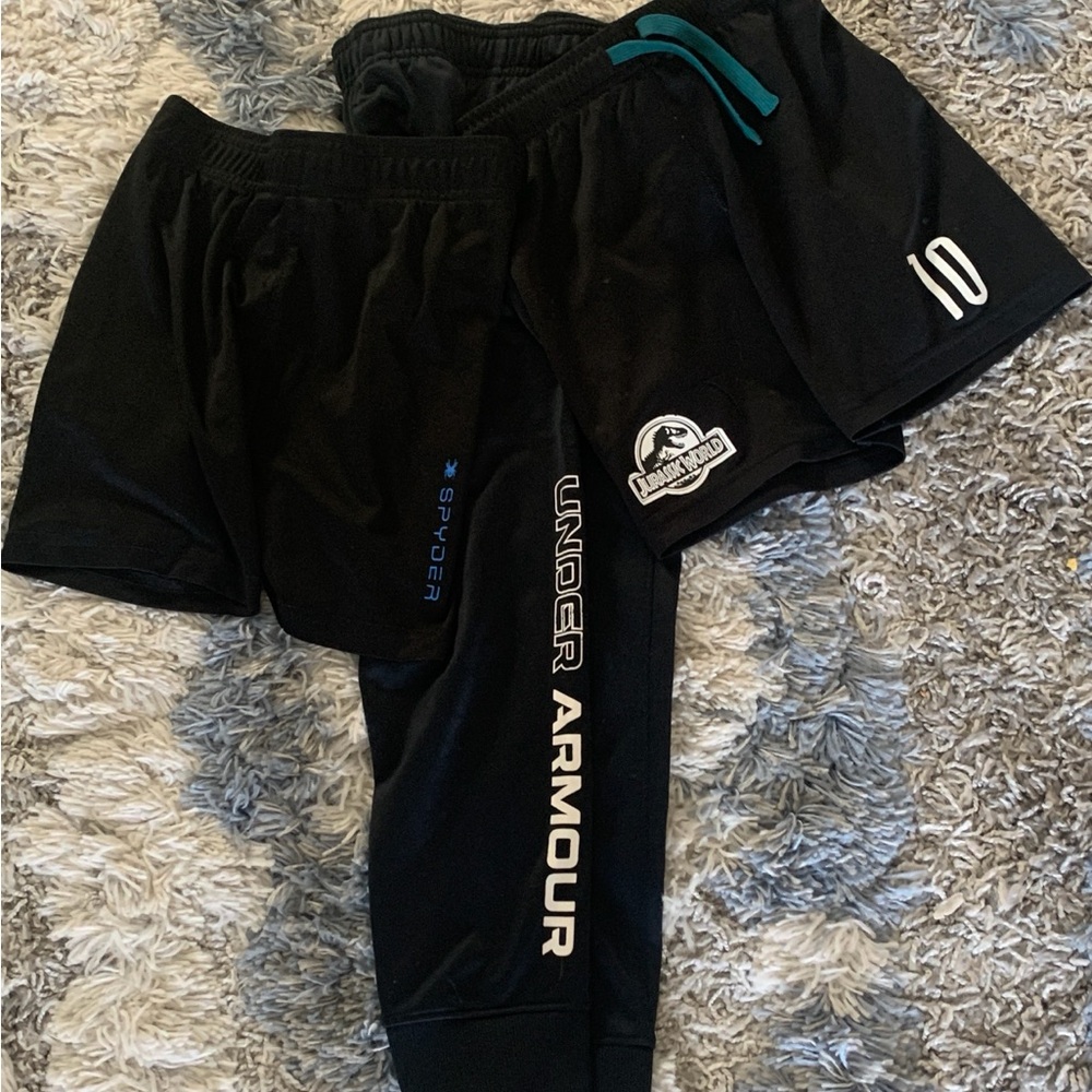 Under Armour Black Athletic Shorts